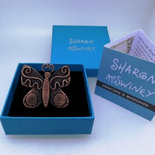 Load image into Gallery viewer, Butterfly brooch