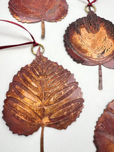 Load image into Gallery viewer, Lime leaf decoration in copper