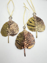Load image into Gallery viewer, Lime leaf decoration in brass