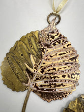 Load image into Gallery viewer, Lime leaf decoration in brass
