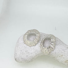 Load image into Gallery viewer, Marazion no6 limpet stud earrings sterling silver