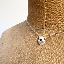Load image into Gallery viewer, Small Sennen Cove limpet pendant silver necklace