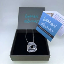 Load image into Gallery viewer, Void pendant oxidised silver