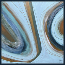 Load image into Gallery viewer, ‘Aqua Flow’ silk scarf