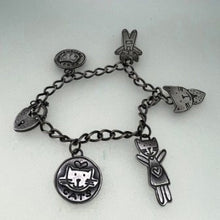 Load image into Gallery viewer, Cat charm bracelet