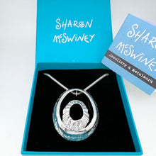 Load image into Gallery viewer, Double limpet pendant necklace Prussia Cove & Marazion