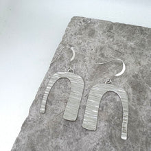 Load image into Gallery viewer, Granite sterling silver drop earrings