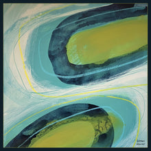 Load image into Gallery viewer, ‘Lichen glow’ silk scarf