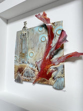 Load image into Gallery viewer, Cornish Godrevy Lighthouse metalwork picture