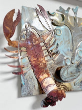 Load image into Gallery viewer, Lobster metalwork picture