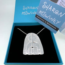 Load image into Gallery viewer, Orbit pendant sterling silver