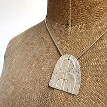 Load image into Gallery viewer, Orbit pendant sterling silver