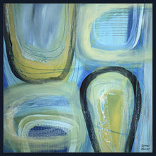 Load image into Gallery viewer, ‘Sand & sea’ silk scarf