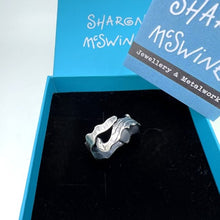 Load image into Gallery viewer, Seaweed sterling silver ring no3