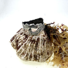 Load image into Gallery viewer, Seaweed sterling silver ring no3