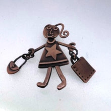 Load image into Gallery viewer, Super shopper brooch