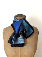 Load image into Gallery viewer, ‘Spindrift’ silk scarf