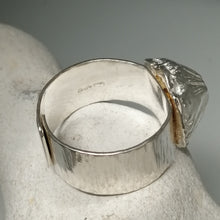 Load image into Gallery viewer, sterling silver barnacle handmade ring by Sharon McSwiney