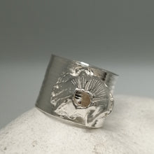 Load image into Gallery viewer, sterling silver barnacle handmade ring by Sharon McSwiney
