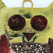 Load image into Gallery viewer, Brass owl decoration handmade by Sharon McSwiney