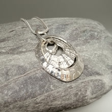 Load image into Gallery viewer, triple silver limpet necklace handmade by Sharon McSwiney St Ives
