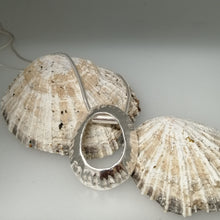 Load image into Gallery viewer, Extra large Marazion limpet shell pendant necklace handmade by Sharon McSwiney
