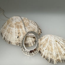 Load image into Gallery viewer, Extra large Marazion limpet shell pendant necklace handmade by Sharon McSwiney