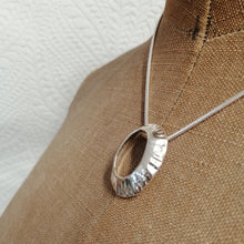 Load image into Gallery viewer, Extra large Marazion limpet shell pendant necklace handmade by Sharon McSwiney