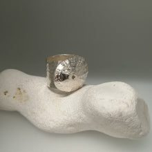 Load image into Gallery viewer, Sennen Cove adjustable ring in sterling silver handmade by Sharon McSwiney