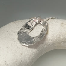 Load image into Gallery viewer, Marazion limpet shell necklace in sterling silver handmade by Sharon McSwiney