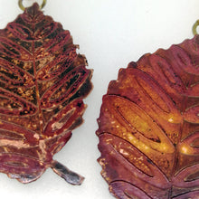 Load image into Gallery viewer, Beech leaf decoration in copper handmade by Sharon McSwiney