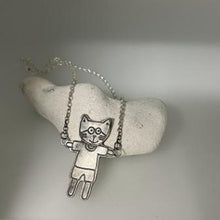 Load image into Gallery viewer, Character cat necklace
