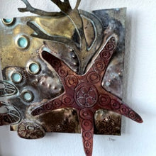 Load image into Gallery viewer, Copper starfish picture
