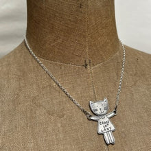 Load image into Gallery viewer, Crazy cat lady necklace
