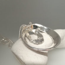 Load image into Gallery viewer, sterling silver double limpet pendant necklace by Sharon McSwiney in St Ives, Cornwall