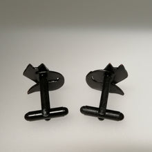 Load image into Gallery viewer, fox cuff links in a copper finish handmade by Sharon McSwiney