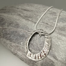 Load image into Gallery viewer, Large Marazion beach limpet necklace handmade by Sharon McSwiney St Ives 
