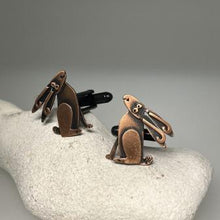 Load image into Gallery viewer, Hare cuff links

