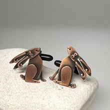 Load image into Gallery viewer, Hare cuff links