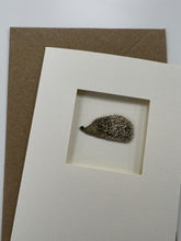 Load image into Gallery viewer, Hedgehog greetings card
