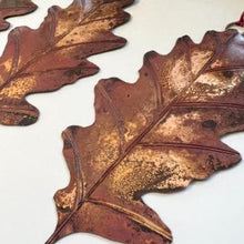 Load image into Gallery viewer, Extra large oak leaf decoration
