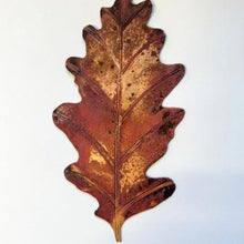 Load image into Gallery viewer, Extra large oak leaf decoration
