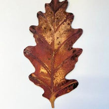 Load image into Gallery viewer, Extra large oak leaf decoration