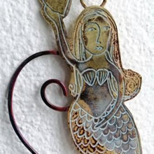 Load image into Gallery viewer, Mermaid with heart wall piece