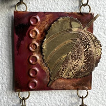 Load image into Gallery viewer, Small leaf panel wall art