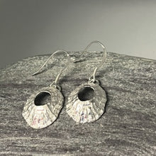 Load image into Gallery viewer, Mevagissey limpet shell drop earrings