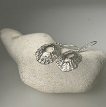 Load image into Gallery viewer, Mevagissey limpet shell drop earrings