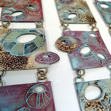 Load image into Gallery viewer, Mini metalwork panel limpet wall art