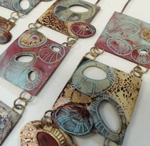 Load image into Gallery viewer, Mini metalwork panel limpet wall art