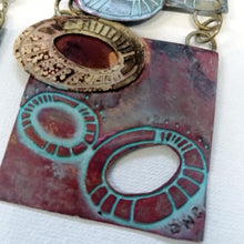 Load image into Gallery viewer, Mini metalwork panel limpet wall art